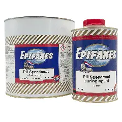 Epifanes Speedcoat 2 komponent PU lak, klar - 3 kg - Lak